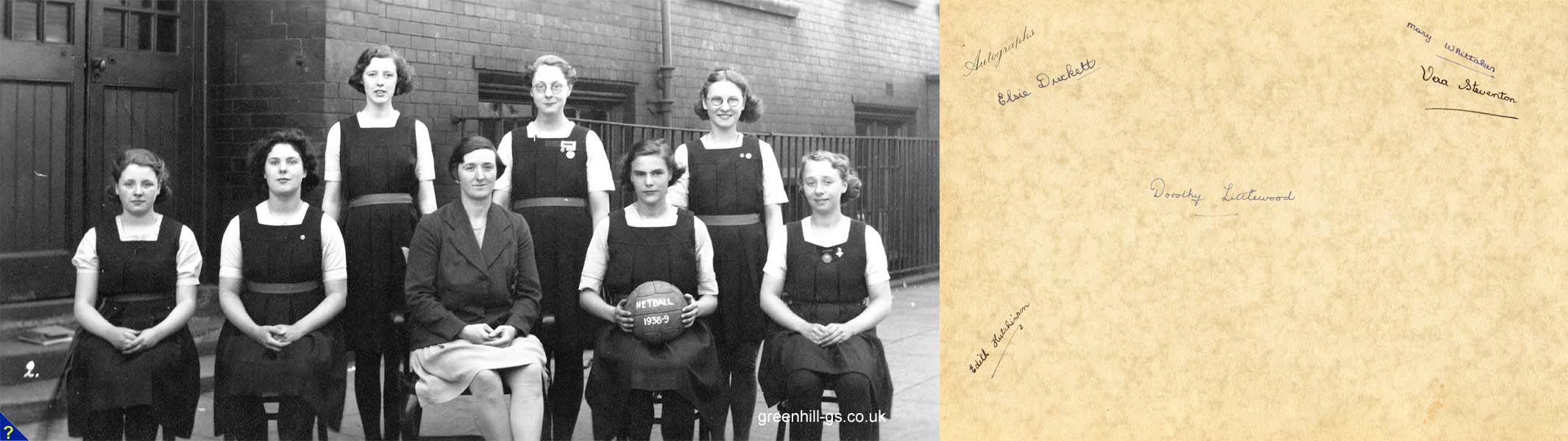 1939 Senior Netball