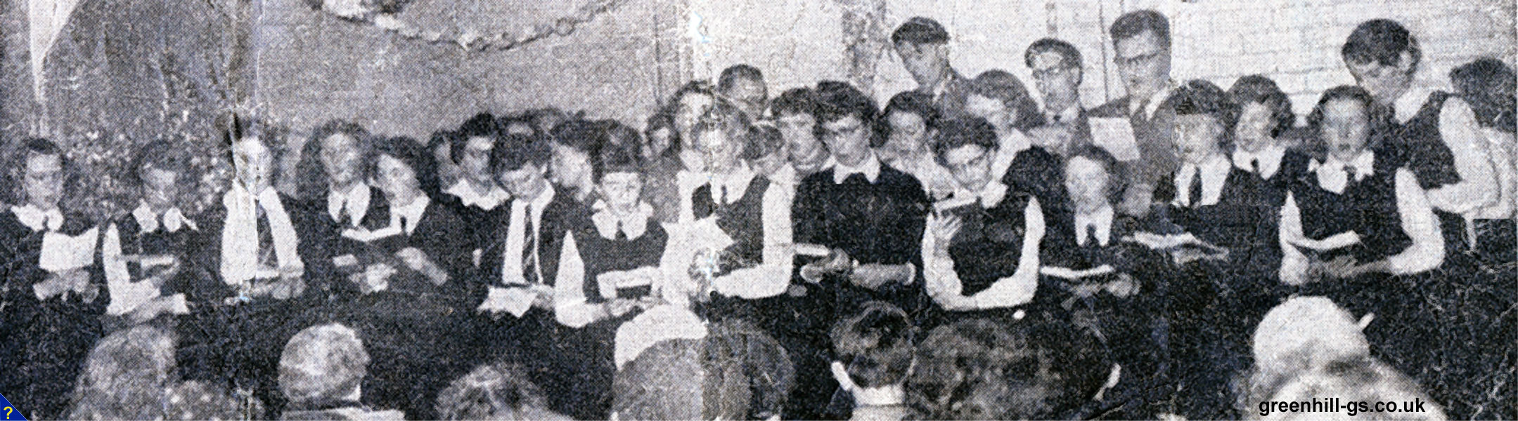 1956 Christmas Choir