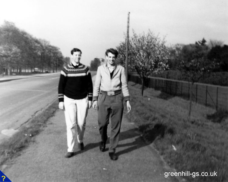 Michael and Roger Walking