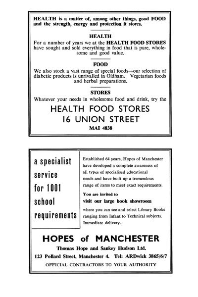 Health Food / Hope & Hudson Health Food / Hope & Hudson